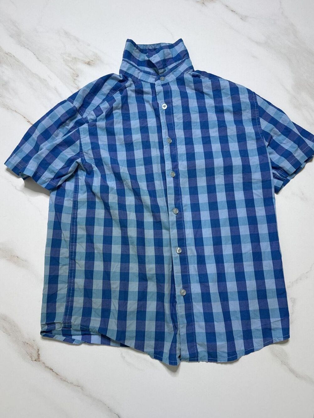Faded Glory Polo Blue T Shirt - Boys XL